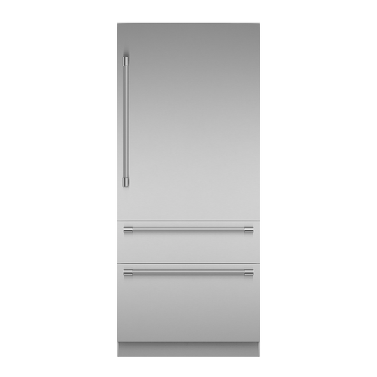 Thermador T36BB122SS Freedom®, Built-In Fridge-Freezer With Freezer At Bottom, 36'', Stainless Steel