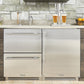 True Caliber TUR24BDROPC 24 Inch Undercounter Beverage Dispenser - Tap: Single, Door: Overlay Panel, Right Hinge