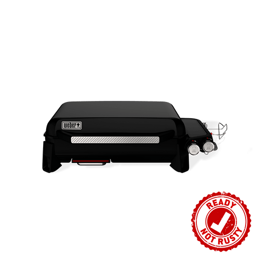 Weber 1500532 Slate® 22 Rust-Resistant Tabletop Griddle - Black