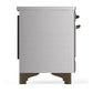 Ilve UMIB36NR3SSB Ilve Umib36Nr3Ssb Majestic Iii 36 Inch Induction Range With 6 Elements, 3.5 Cu. Ft. Total Oven Capacity (Triple Glass Door, Stainless Steel, Burnished)