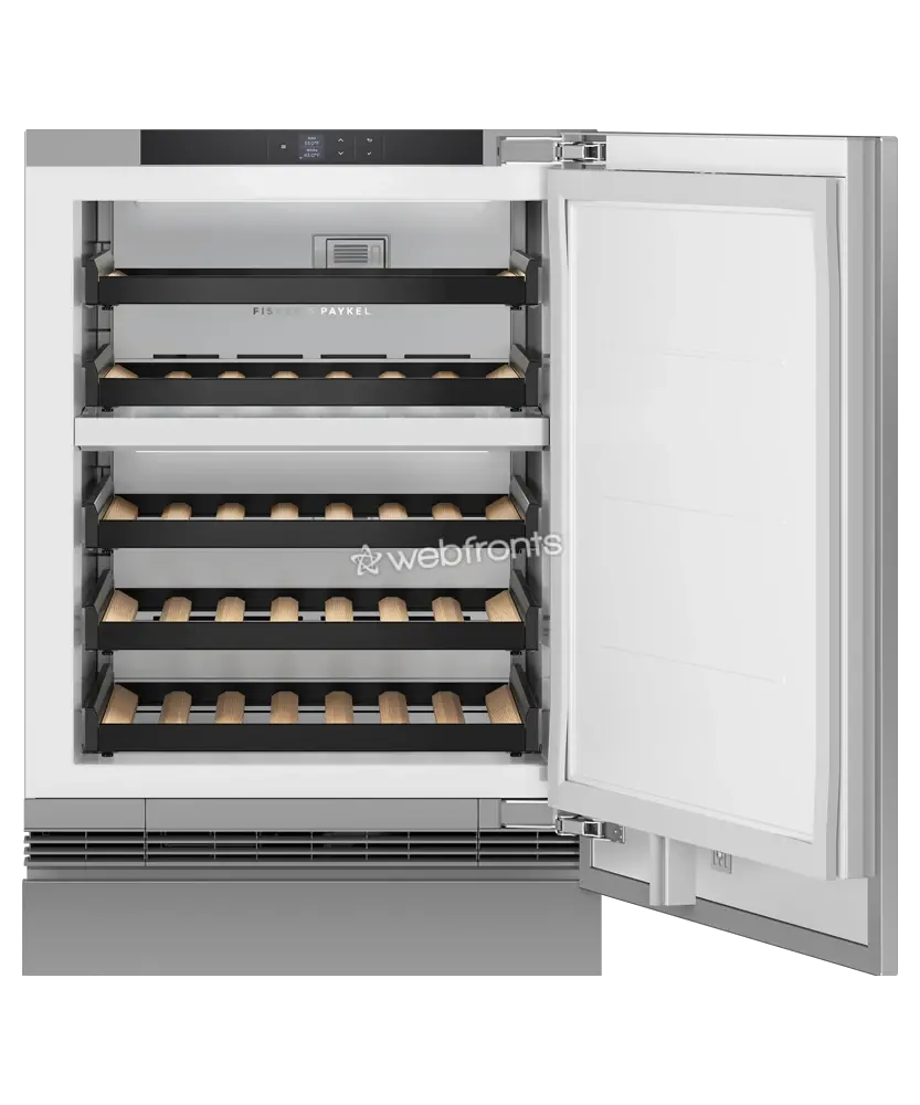 Fisher & Paykel RS2435V2RT1 Integrated Wine Cabinet, 24", 35 Bottles