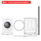 Lg DLG3421W 7.4 Cu. Ft. Ultra Large Capacity Smart Front Load Gas Dryer