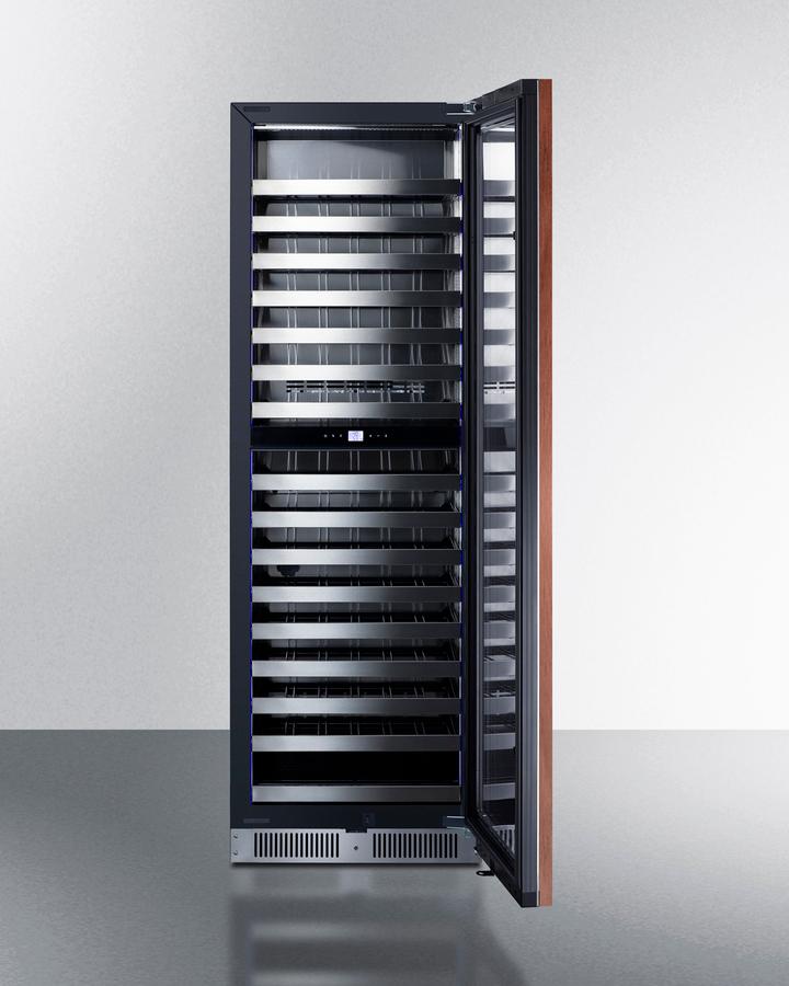 Summit SDHWC98PNRLHD 24" Wide Dual Zone Wine Cellar - Thumbnail 2