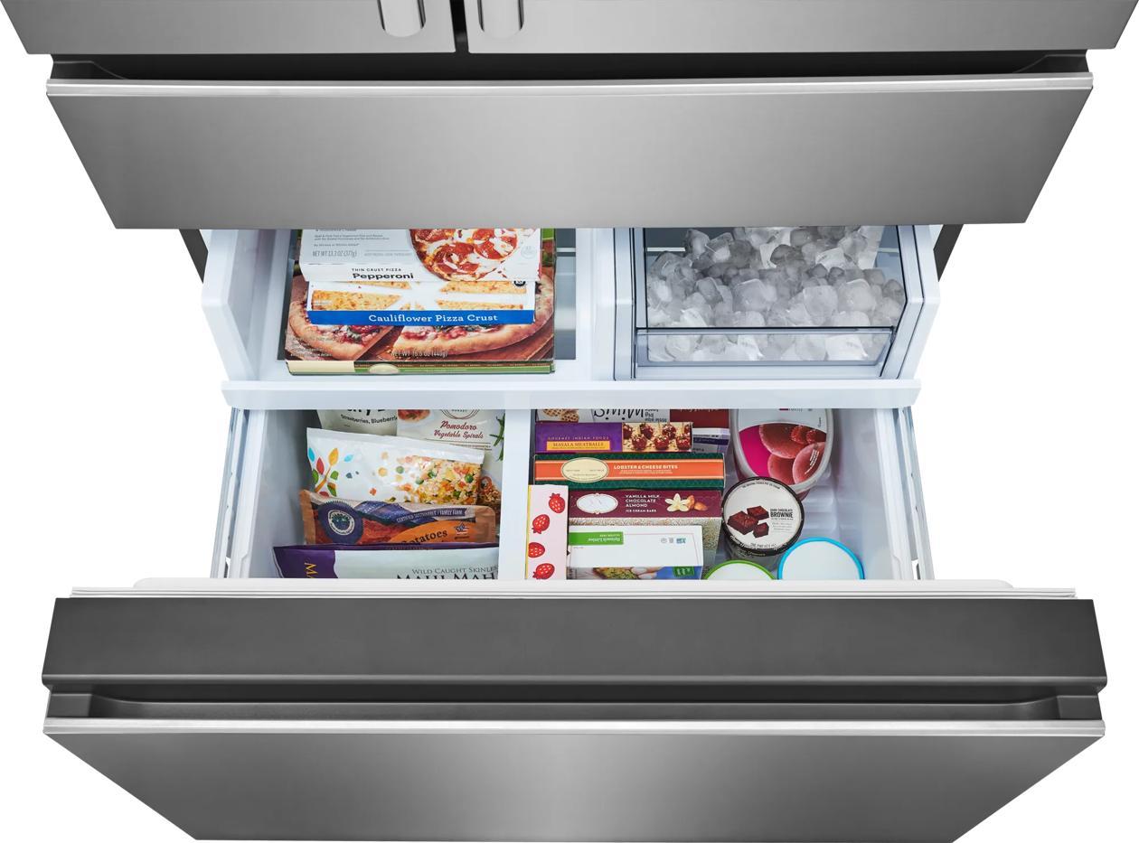 Frigidaire PRMS2790BF 26 Cu. Ft. Standard-Depth 4-Door French Door Refrigerator