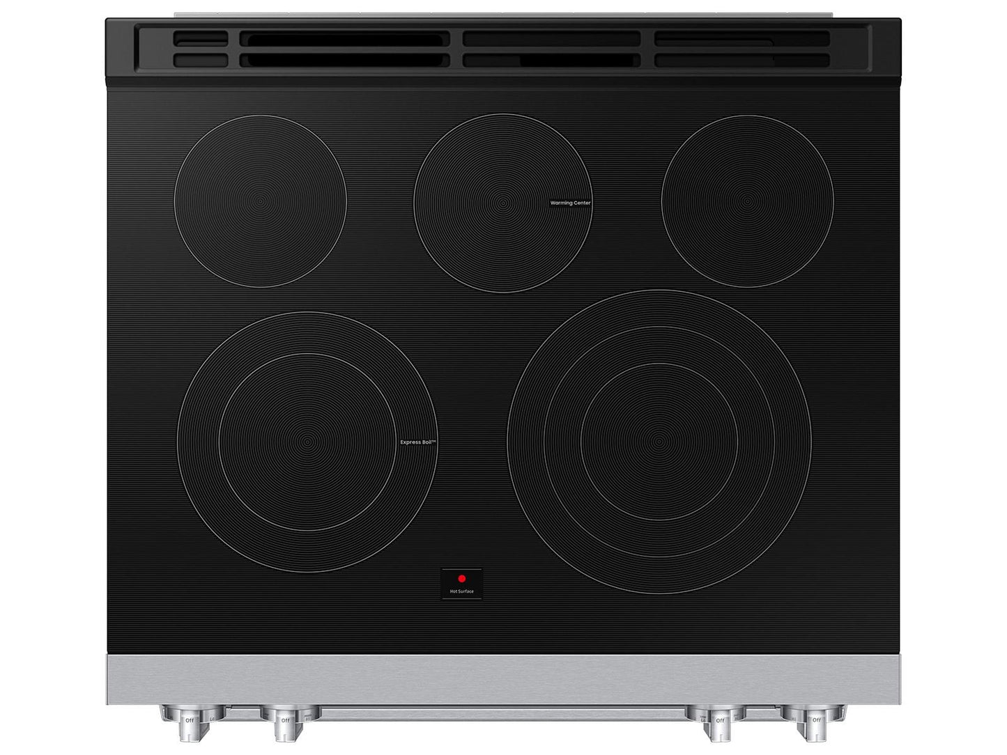 Samsung NSE90H63DRAA Bespoke Smart Slide-In Electric Range Flex Duo™ Oven Pro Style Design Dual True Convection