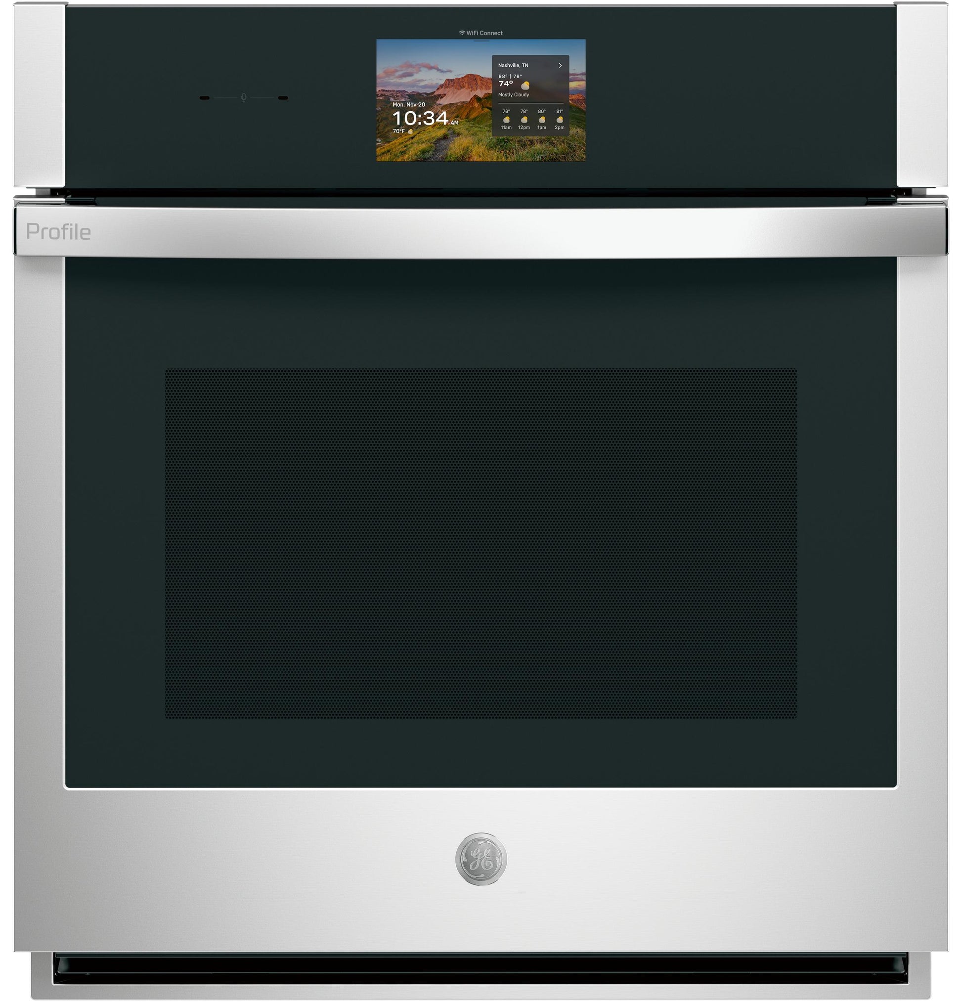 Ge Appliances PTS7000SZSS Ge Profile™ 30" Smart Built-In Convection Single Wall Oven With No Preheat Air Fry And Precision Cooking