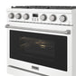 Thor Kitchen ARG36W 36 Inch Gas Range In White - Contemporary Professional