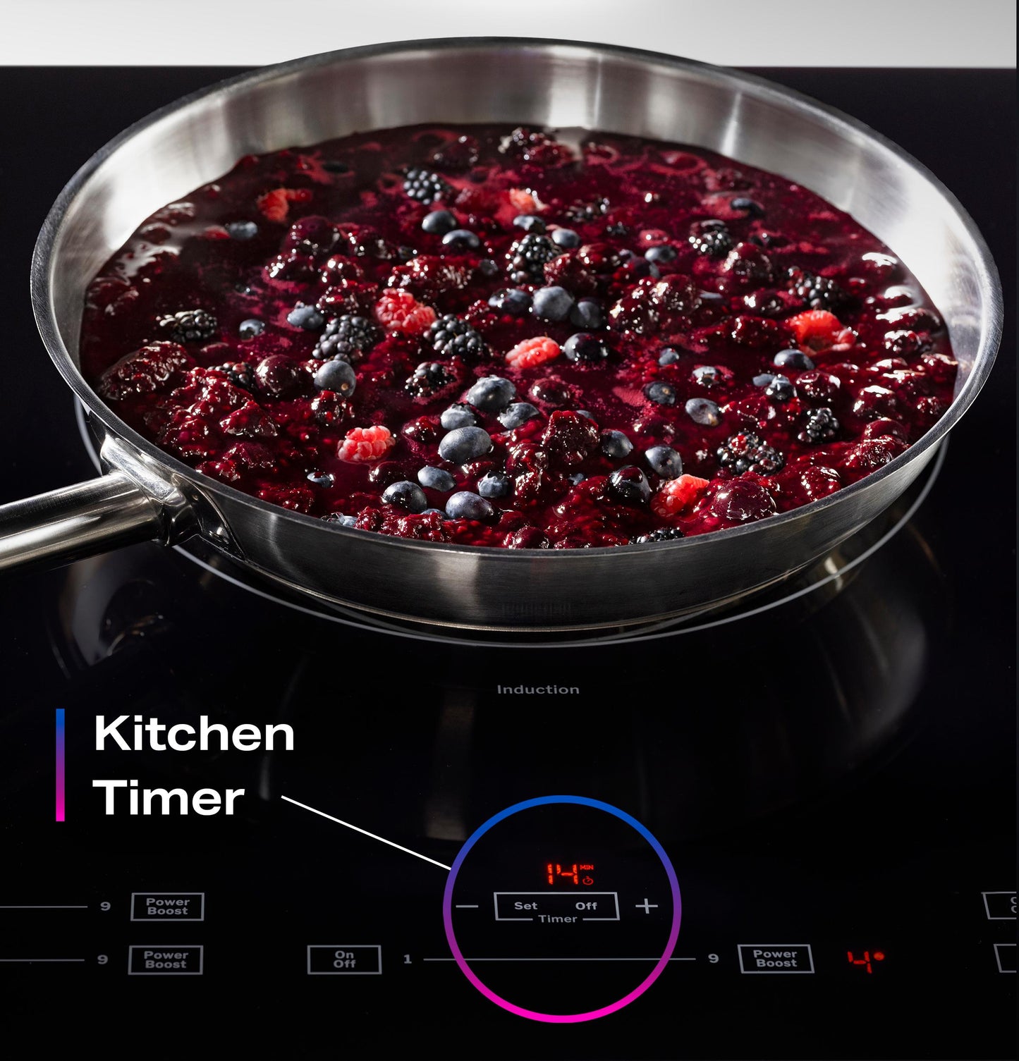 Ge Appliances PHP6030DWBB Ge Profile™ Energy Star® 30" Built-In Touch Control Induction Cooktop