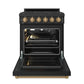 Thor Kitchen RSG30PBBRZ 30 Inch Professional Gas With Precision Knob Control In Black/Bronze