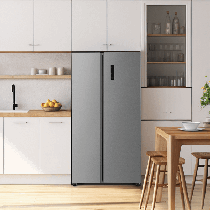 Element Appliance ERX19FDS Element 18.8 Cu. Ft. Side-By-Side Refrigerator - Stainless Steel