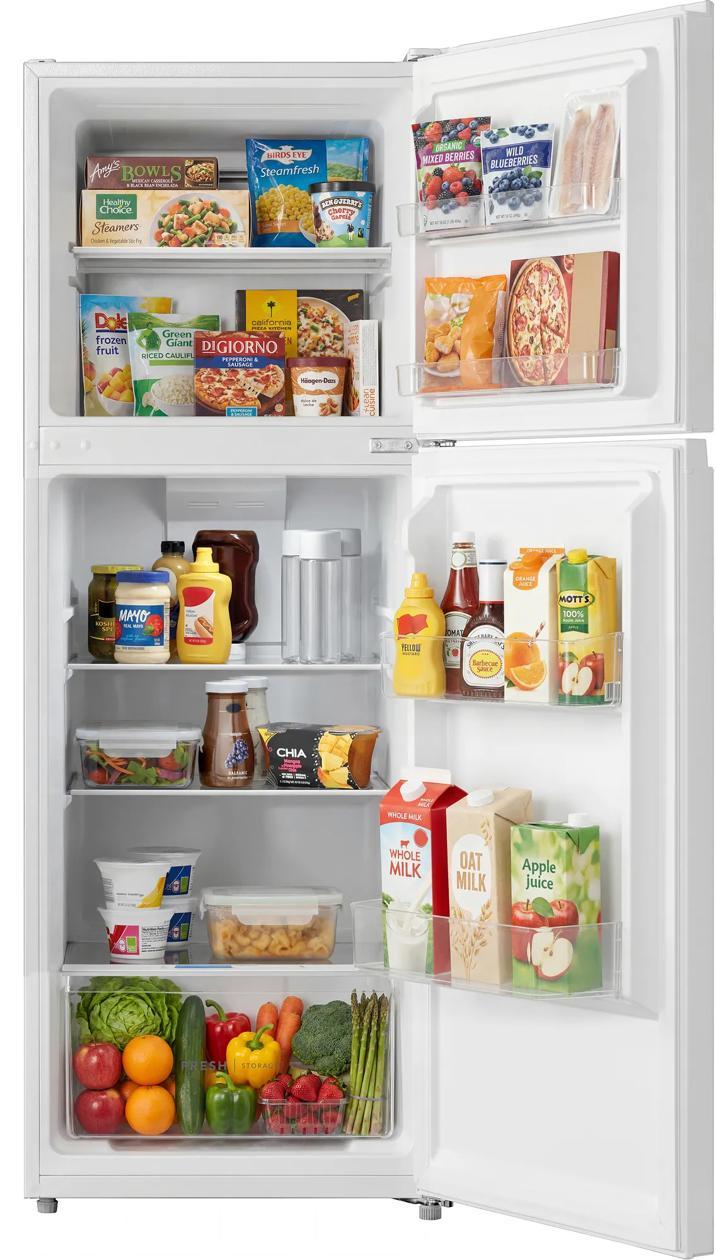 Frigidaire FRTE1026AW 10 Cu. Ft. Garage Ready Top Freezer Apartment-Size Refrigerator
