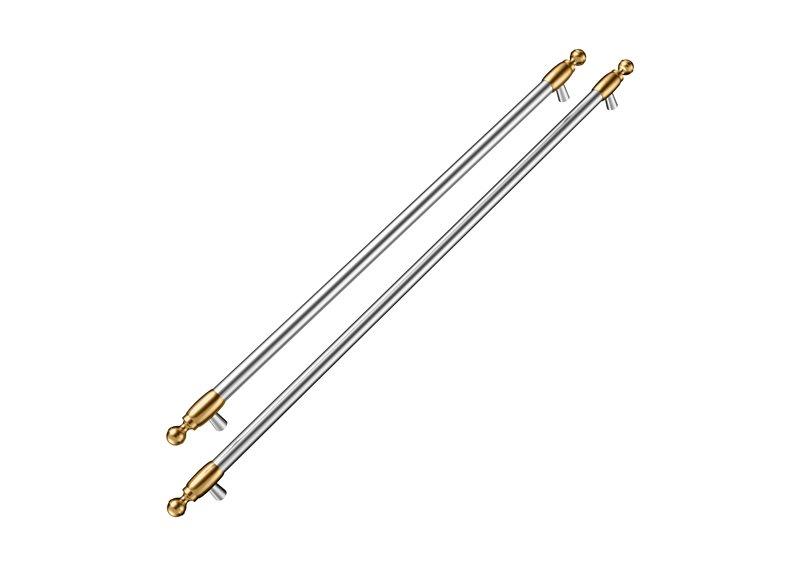 Bertazzoni HERHK30PIXG Handle Kit For 30" Built-In Refrigerator - Heritage Series - Range Style