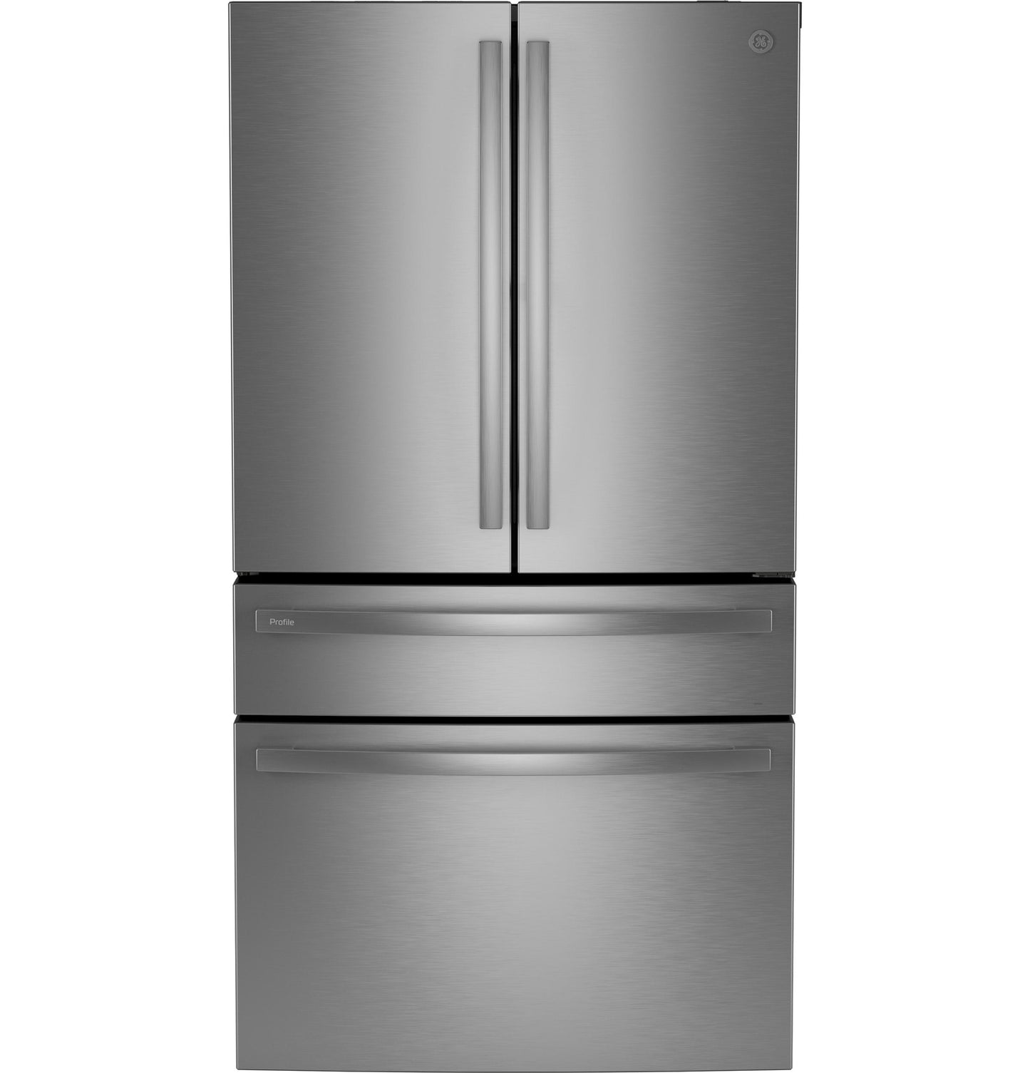 Ge Appliances PGD29BYTFS Ge Profile™ Series Energy Star® 29 Cu. Ft. Smart Fingerprint Resistant 4-Door French-Door Refrigerator With Door In Door