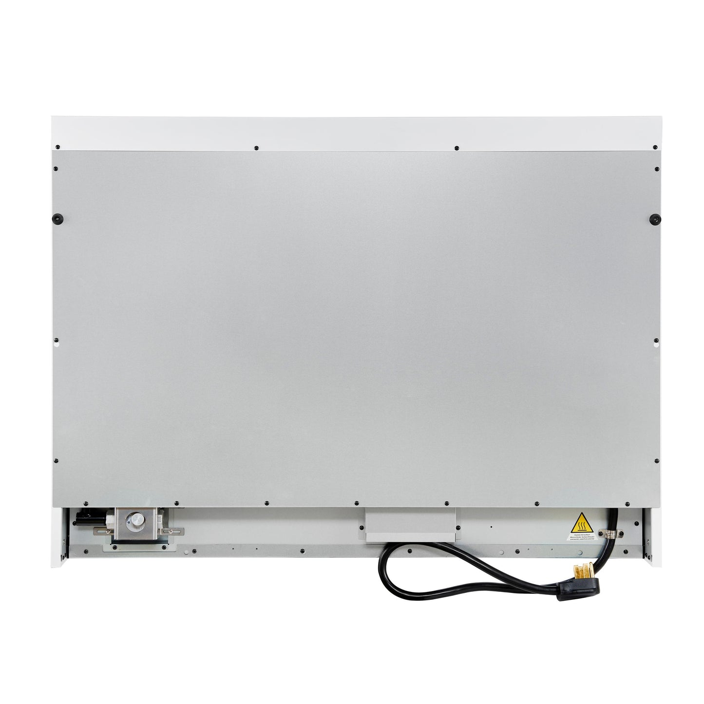 Forno FFSGS611348WHT Forno Antico 48-Inch Dual Fuel Range, White With Antique Brass Finish, 8 Burners, 94,000 Btu, 5.5 Cu.Ft. Double Ovens & Griddle
