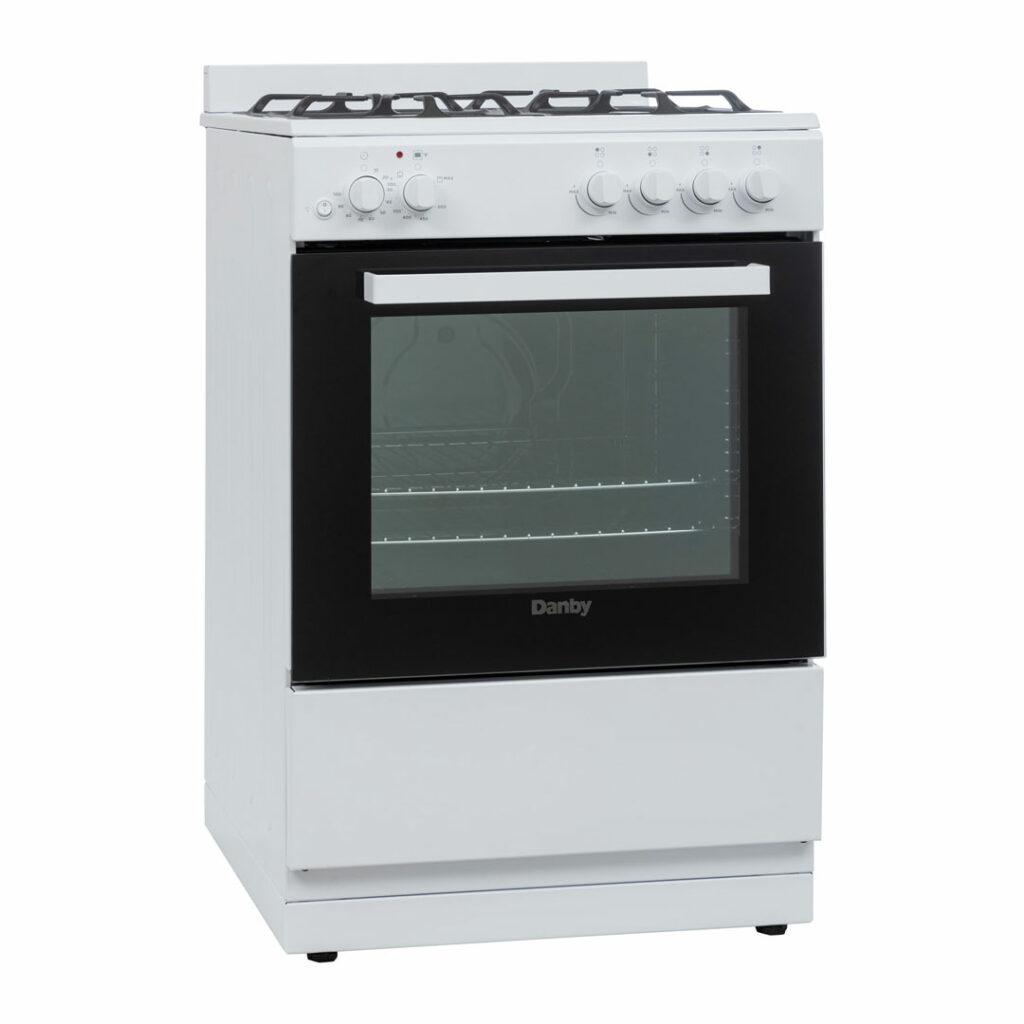 Danby DR24V1WGLP Danby 24 Wide Gas Range In White