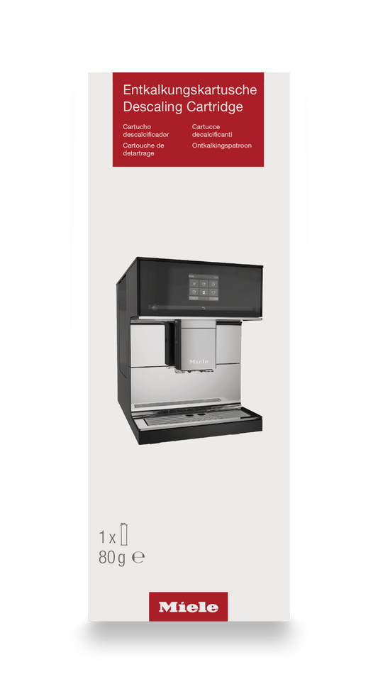 Miele GPDC001C Descaling Cartridge - For Automatic Descaling Of Miele Coffee Machines.