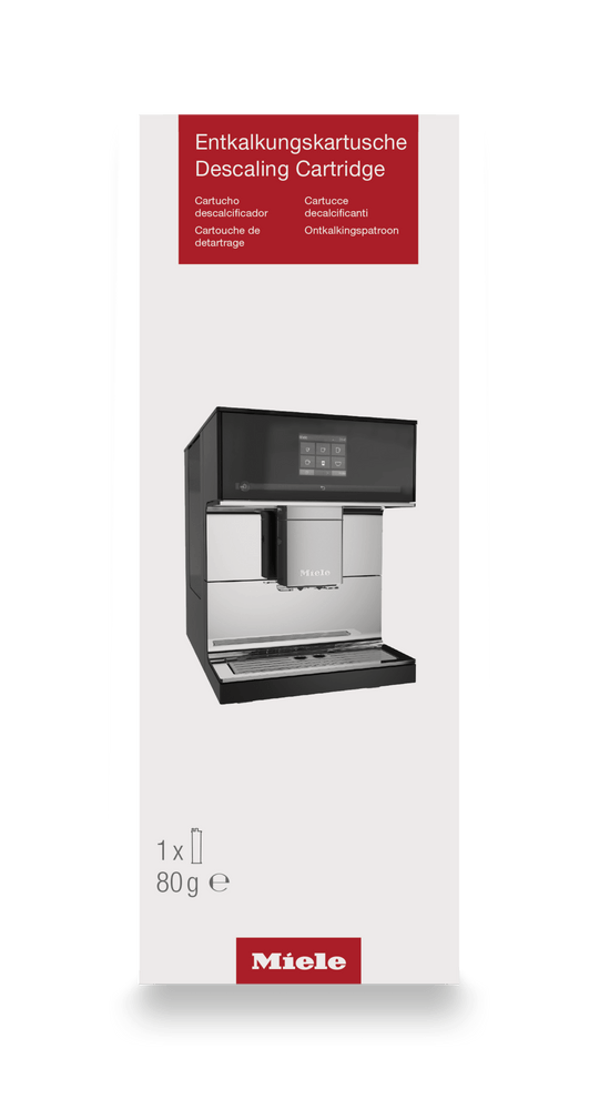 Miele GPDC001C Descaling Cartridge - For Automatic Descaling Of Miele Coffee Machines.