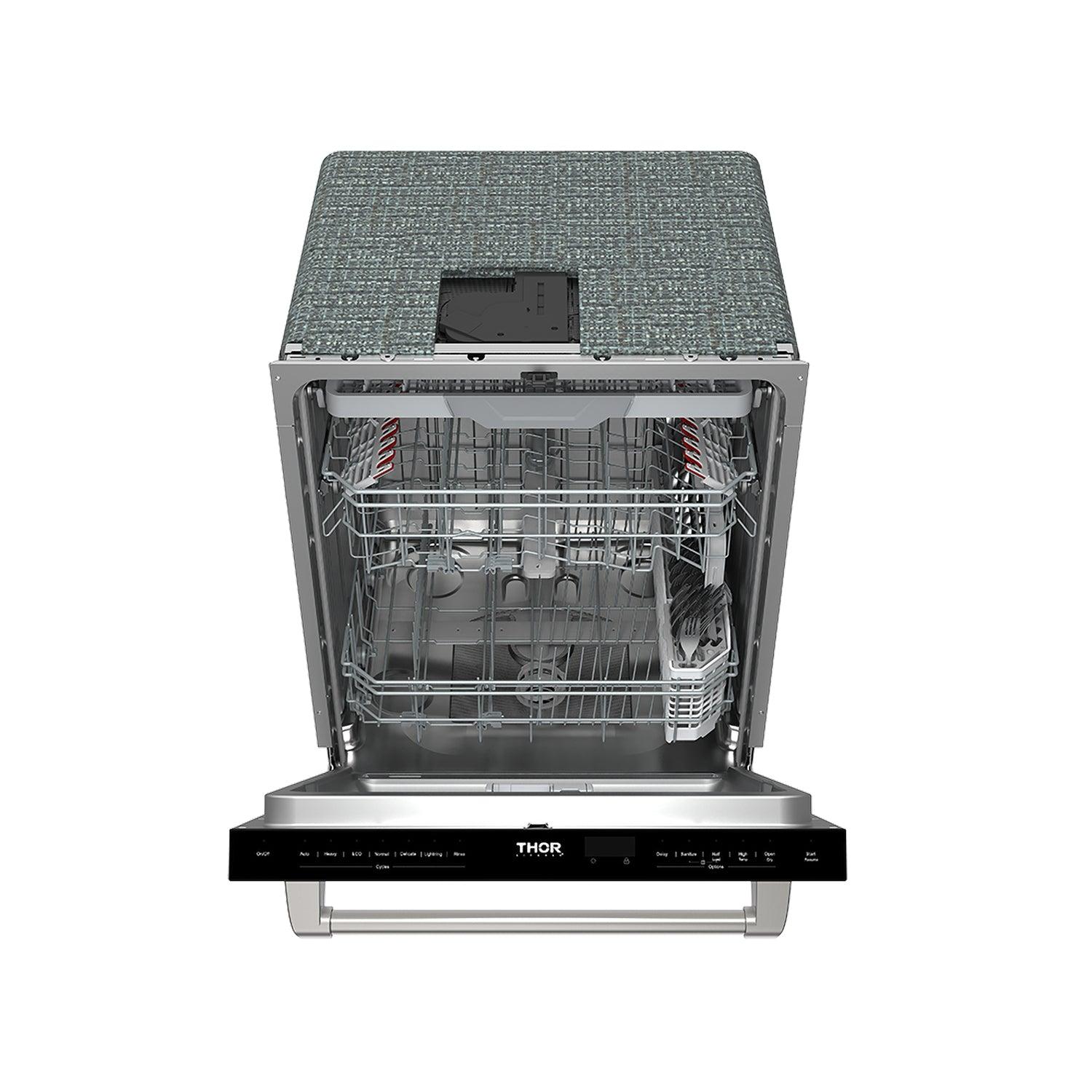 Thor Kitchen TDW24C7W 24 Inch Top Control Built-In Dishwasher In White
