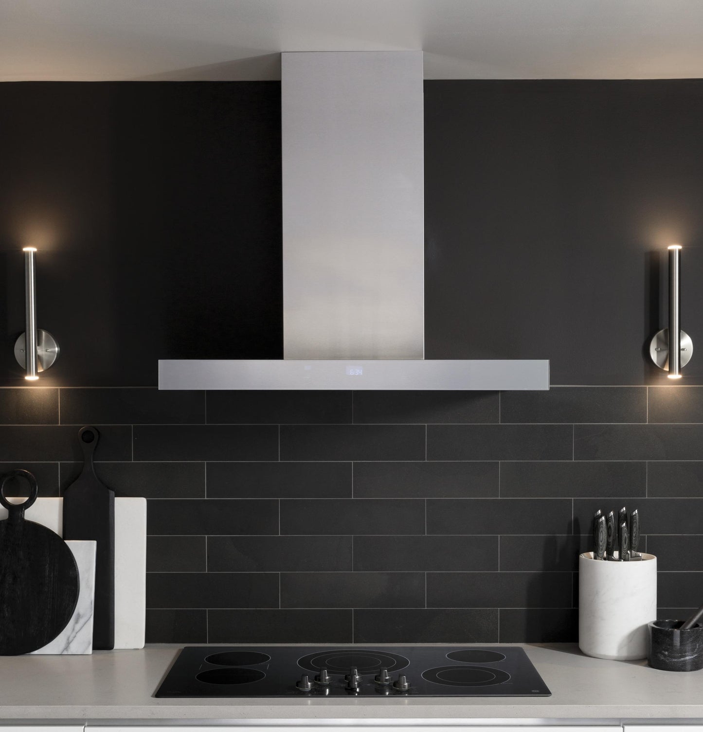 Cafe ç 36" Smart Designer Wall Mount Hood W/ Perimeter Venting