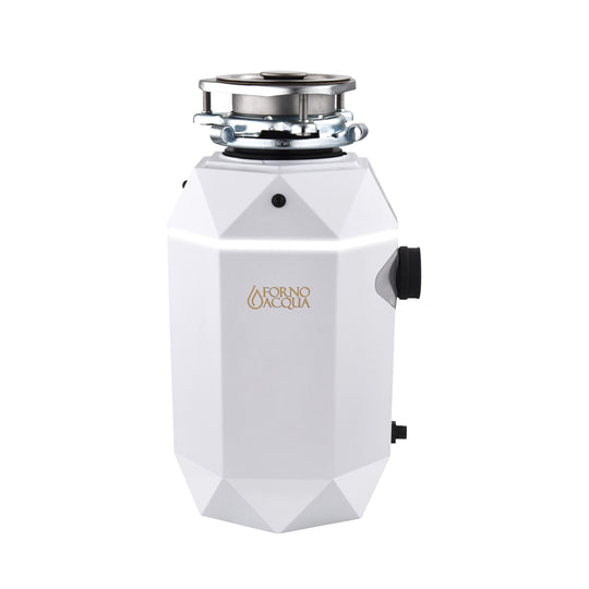 Forno WDD100TA2MS Forno Acqua Brightdiamond Moonstone 1Hp Super Quiet Garbage Disposal Corded With Motion Sensor Cabinet Light & Pre-Wired Air Switch