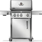 Napoleon Bbq RP425SIBNSS2 Rogue Pro 425 Sib With Infrared Side Burner , Natural Gas, Stainless Steel