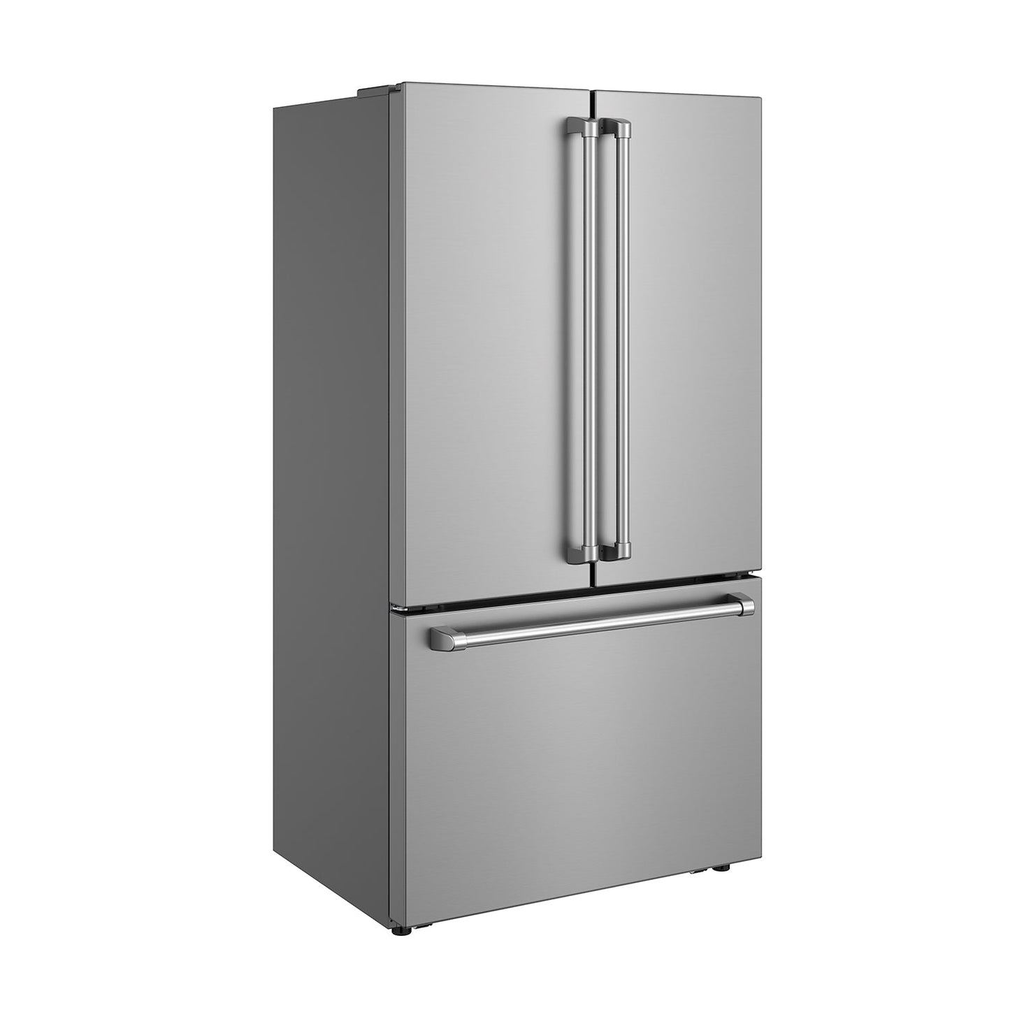 Thor Kitchen TRF3603FD 36 Inch Counter Depth Freestanding French Door Refrigerator With Internal Water And Ice