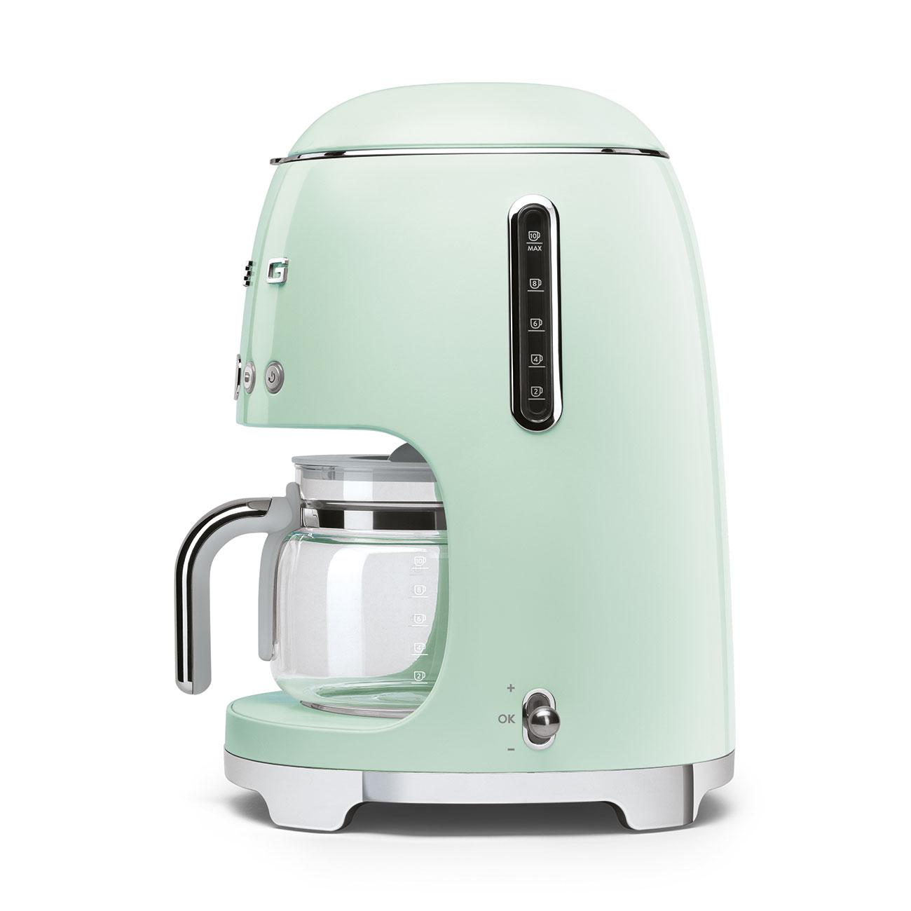 Smeg DCF02PGUS Drip-Filter Coffee Machine Pastel Green Dcf02Pgus