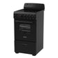 Avanti CERU200P1B Avanti 20-Inch Freestanding Electric Range With Ceramic Glass Cooktop, In Black (Ceru200P1B)