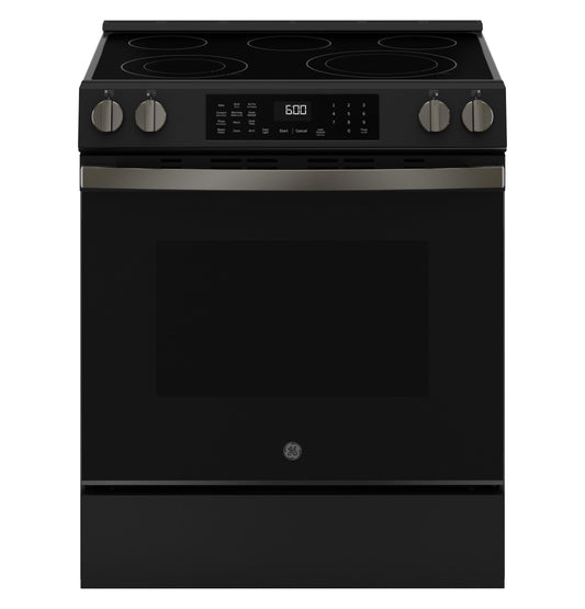 Ge Appliances GRS600AVDS Ge® 30" Slide-In Electric Convection Range With No Preheat Air Fry And Easywash™ Oven Tray