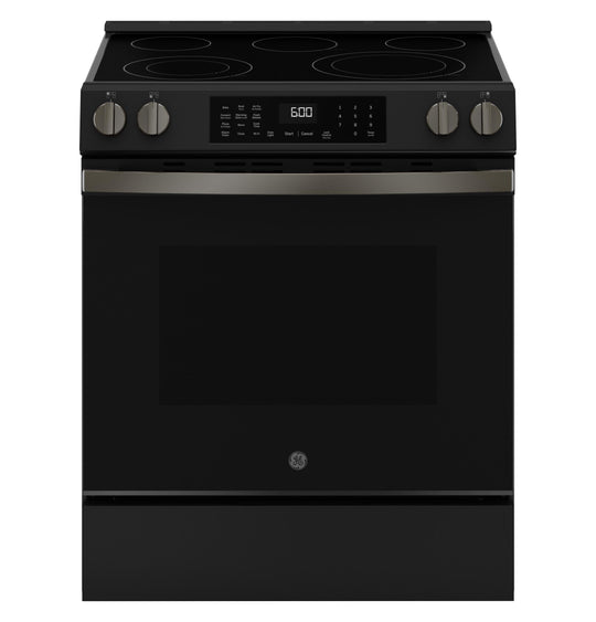 Ge Appliances GRS600AVDS Ge® 30" Slide-In Electric Convection Range With No Preheat Air Fry And Easywash™ Oven Tray
