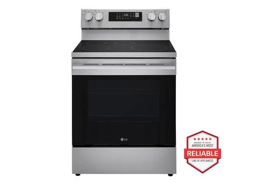 Lg LRIN6323YE 6.3 Cu. Ft. Smart Induction Freestanding Range With Probake Convection® And Air Fry
