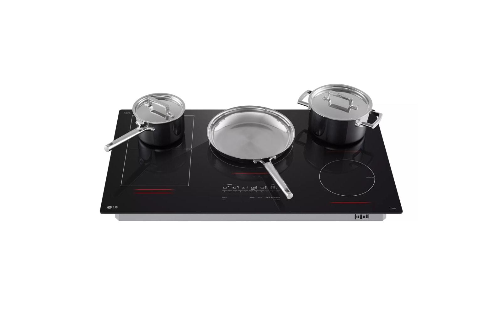 Lg CBIH3617BE 36" Smart Induction Cooktop With Ultraheat™ 5.0Kw Element