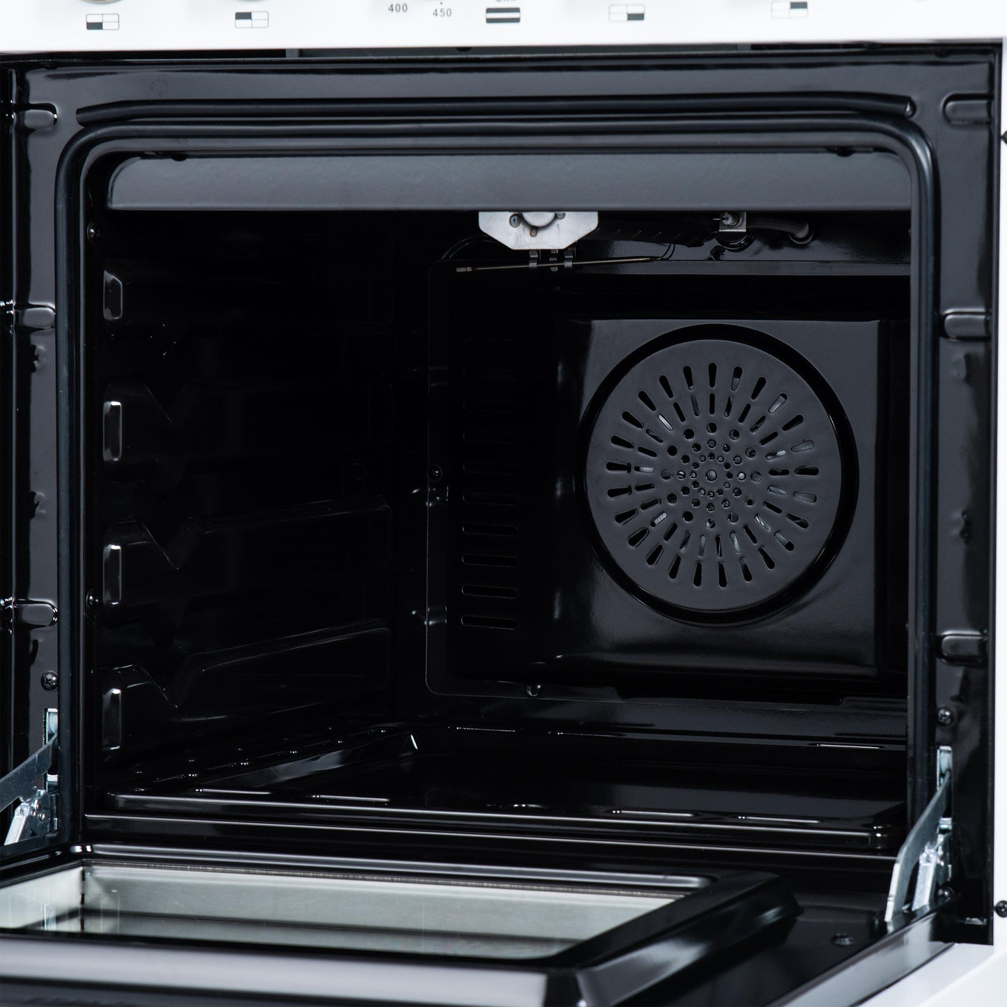 Forno FFSGS627224WHT Forno Breno 24 Inch Freestanding Gas Range In White With Antique Brass, Compact Design
