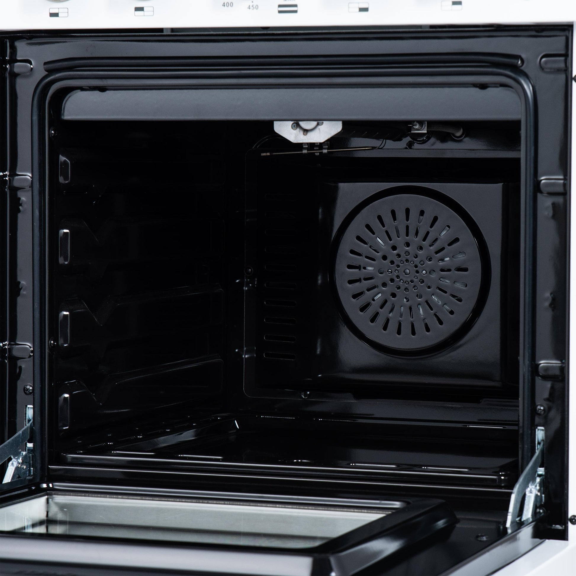 Forno FFSGS627224WHT Forno Breno 24 Inch Freestanding Gas Range In White With Antique Brass, Compact Design