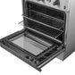 Forno FFSGS627730 Marco 30-Inch Gas Range Stainless Steel, 4 Burners 37,000 Btu, 4.32 Cu.Ft. Convection Oven