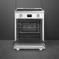 Smeg SPR24UIMMW Smeg Range With Induction Hob 24