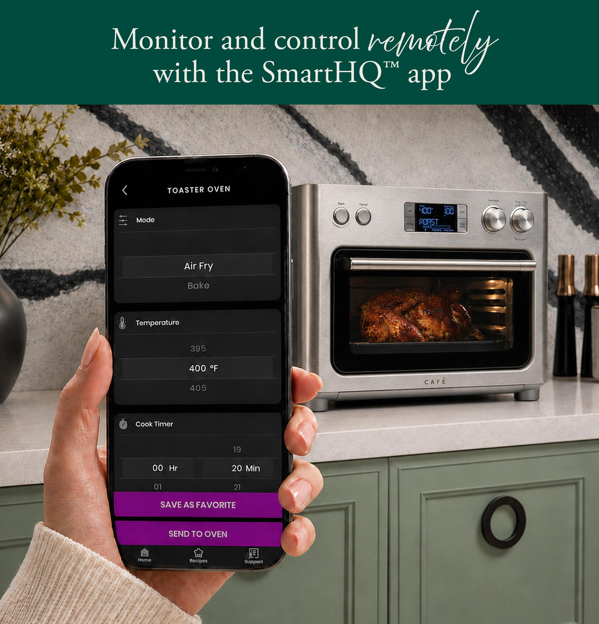 Cafe C9OADA1ZS1 Café™ Couture™ Toaster Oven With Air Fry