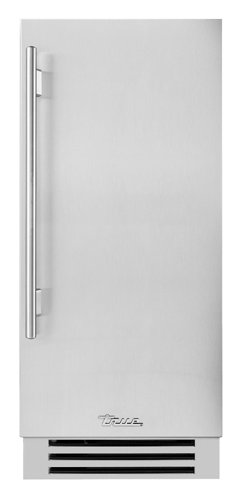 True Caliber TUI15RSSD 15 Inch Clear Ice Machine - Door: Solid Stainless - Stainless Steel Finish, Stainless Steel Hardware, Right Hinge