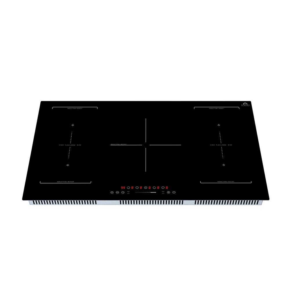 Forno FCTIN056936 Forno Ornonzo 36-Inch Induction Cooktop, 5 Zones, 2 Flex-Zones, 10,200W Total Power, Touch Control, 9 Power Levels