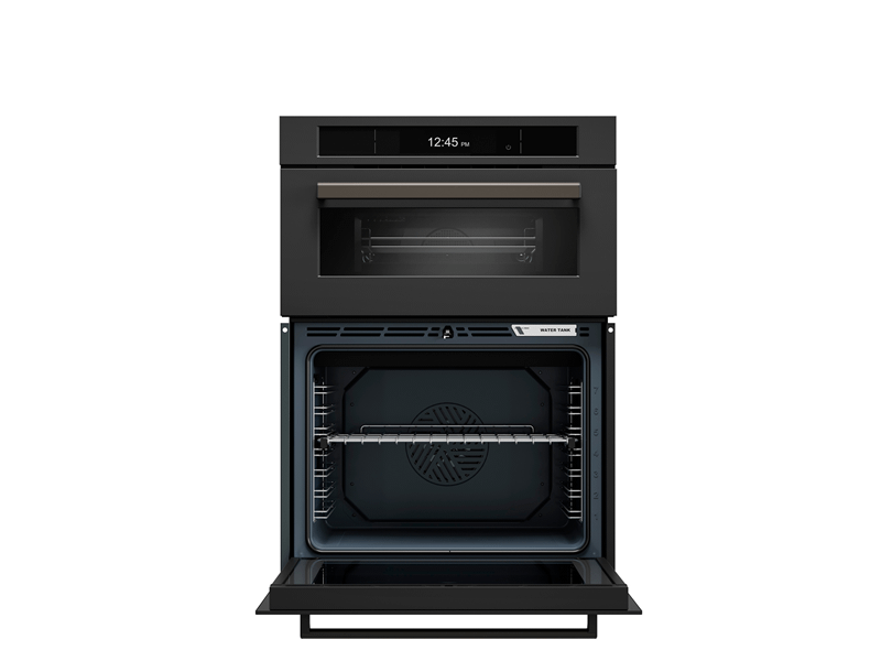 Bertazzoni FPRO30COVTC 30'' Combo Convection/Speed Oven With Steam Assist - Self Clean - Carbonio Finish