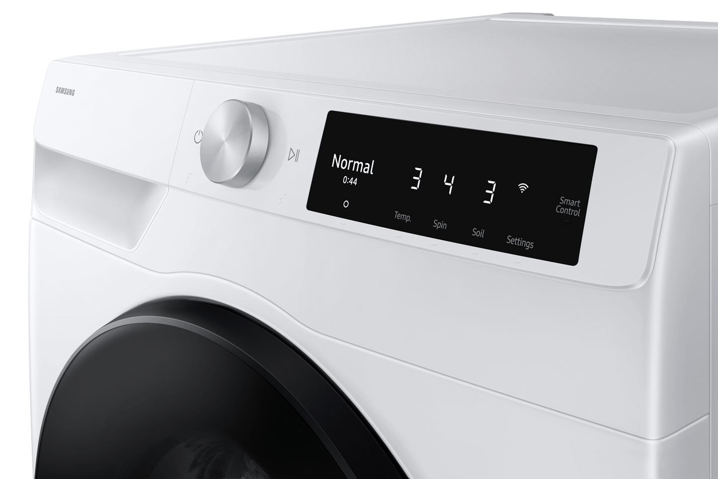 Samsung WW25FG6B34BE Compact Front Load Washer Wi-Fi Connectivity Super Speed Wash 2.5 Cu.Ft.