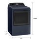 Ge Appliances PTD80GBPTRS Ge Profile™ Energy Star® 7.3 Cu. Ft. Capacity Smart Gas Dryer With Steam And Washer Link