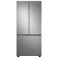 Samsung RF22A4111SR Bespoke Ai 3-Door French Door All-Around Cooling Auto Ice Maker 22 Cu.Ft.
