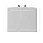 Forno FFFFD179133WHT Forno Luigi 33-Inch French Door Refrigerator, 18 Cu.Ft, White Finish, Antique Brass Handles, Energy Star Certified