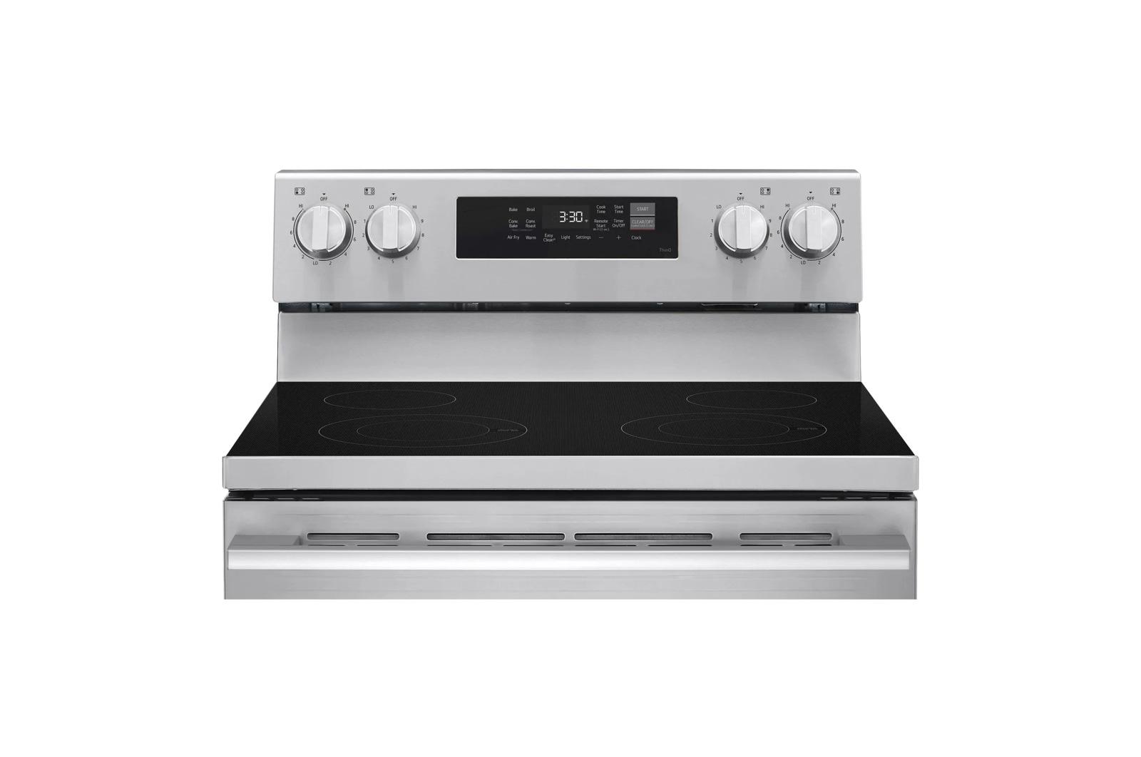 Lg LREN6321YE 6.3 Cu. Ft. Smart Wi-Fi Enabled Electric Range With Air Fry & Easyclean®