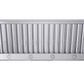 Forno FRHWM503048 Forno Palazzo 48-Inch Wall Mounted Range Hood, Stainless Steel, Heavy Duty Baffle Filters, Remote Control