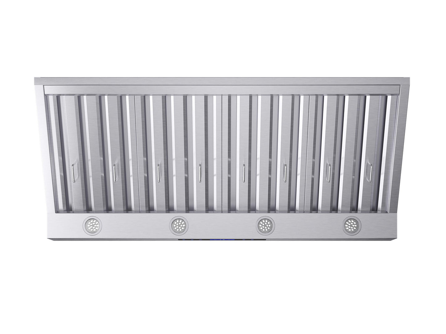 Forno FRHWM503048 Forno Palazzo 48-Inch Wall Mounted Range Hood, Stainless Steel, Heavy Duty Baffle Filters, Remote Control