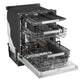 Lg LDNPM654S Smart Flushfit™ Top Control Dishwasher With 1-Hour Wash & Dry, Quadwash® Pro, And Dynamic Heat Dry™ W/Autovent Dry™
