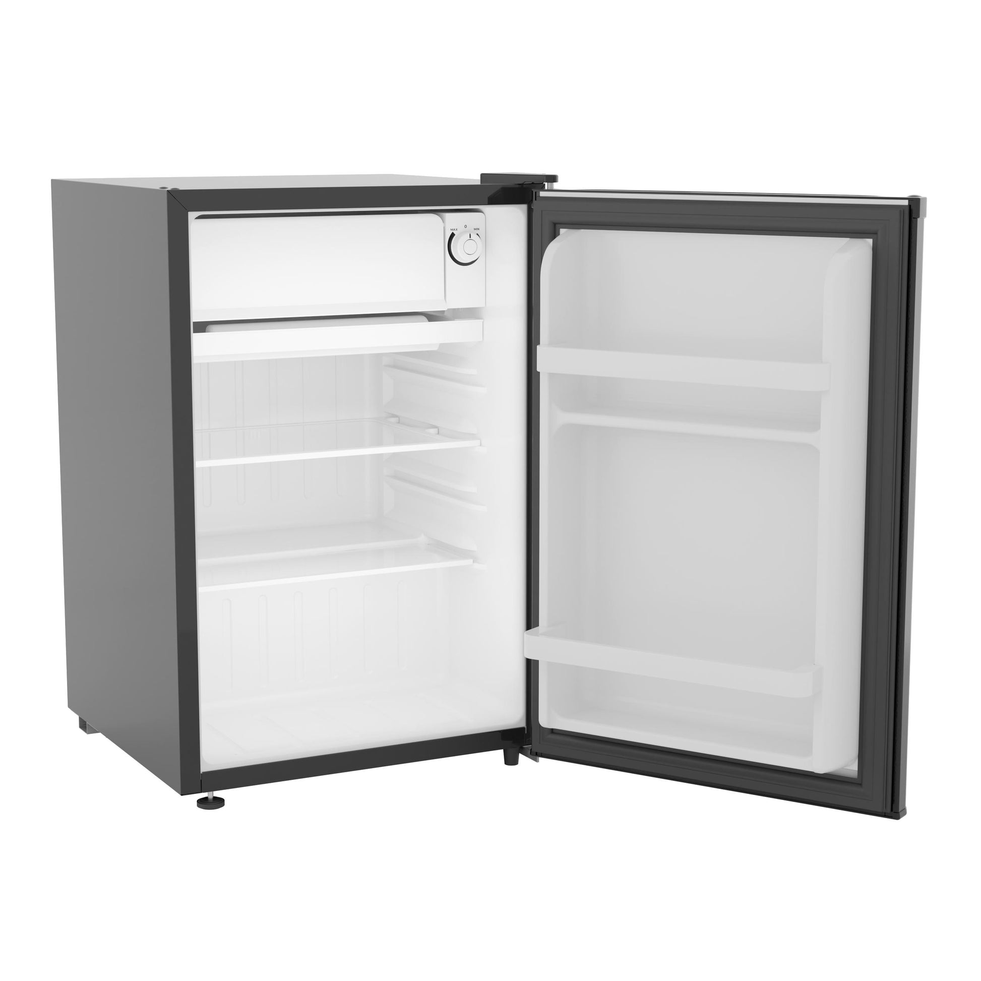 Avanti AVRM25F1B Avanti 2.5 Cu. Ft. Compact Refrigerator, Mini-Fridge, In Black (Avrm25F1B)