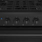 Thor Kitchen LRG3001UB 30 Inch Professional Gas Range In Black